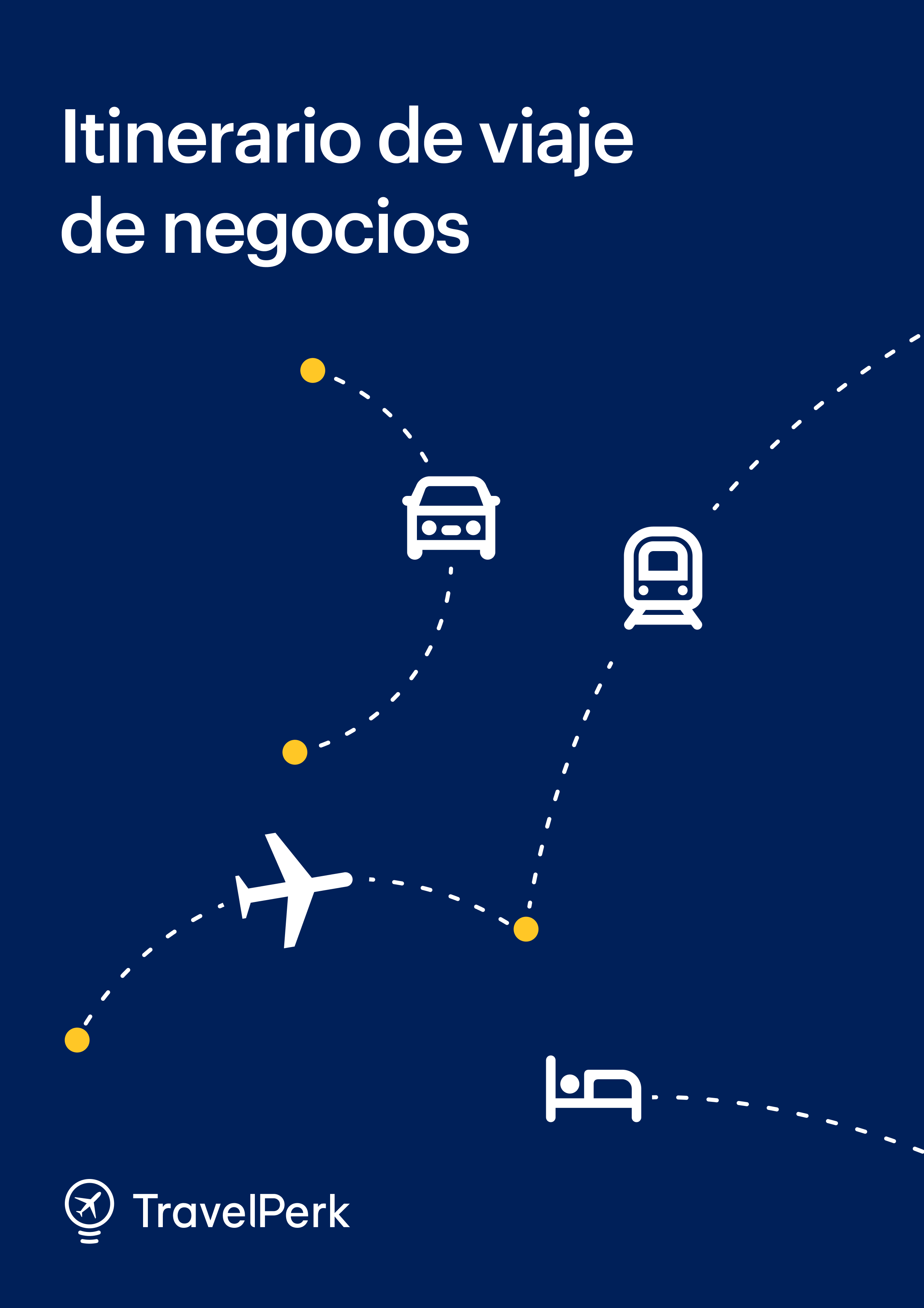 Itinerario de viaje de negocios