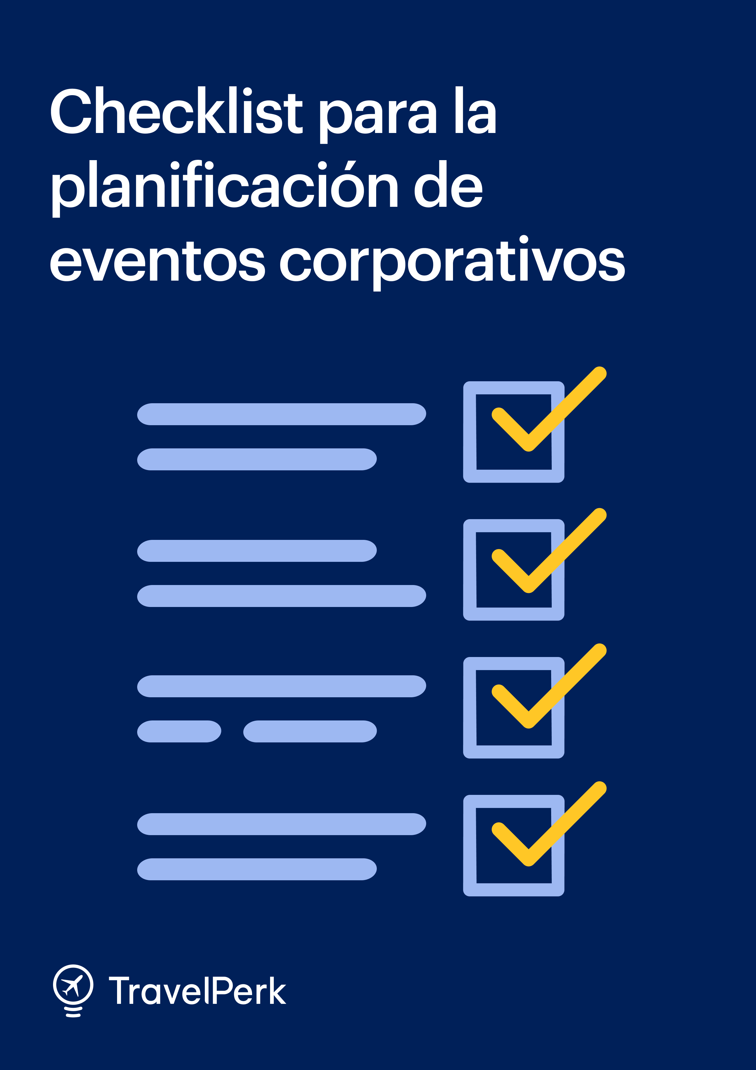 Checklist para la planificación de eventos corporativos